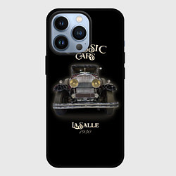 Чехол для iPhone 13 Pro Классические автомобили Cadillac LaSalle, цвет: 3D-черный