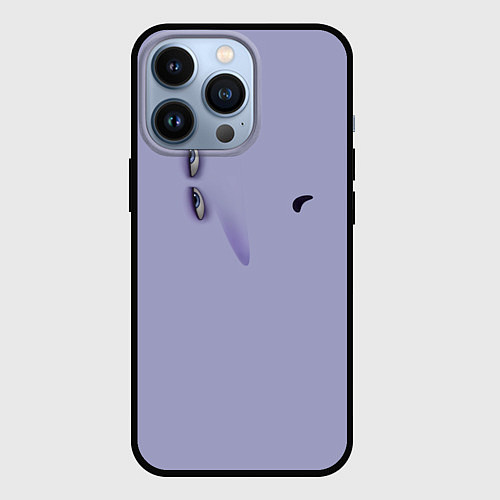 Чехол iPhone 13 Pro Эмоция хандры / 3D-Черный – фото 1