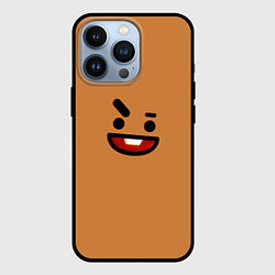 Чехол для iPhone 13 Pro BT21 Shooky, цвет: 3D-черный
