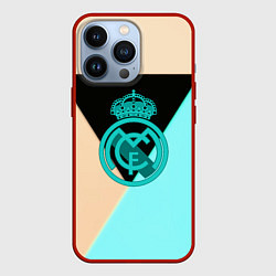 Чехол iPhone 13 Pro Реал мадрид спорт геометрия