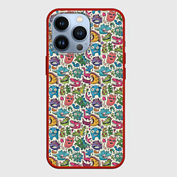 Чехол iPhone 13 Pro Лесные чудовища