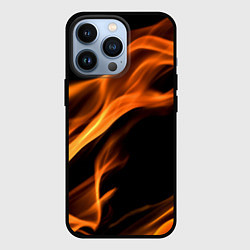 Чехол iPhone 13 Pro Языки пламени текстура