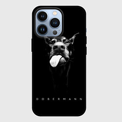 Чехол iPhone 13 Pro Dobermann head