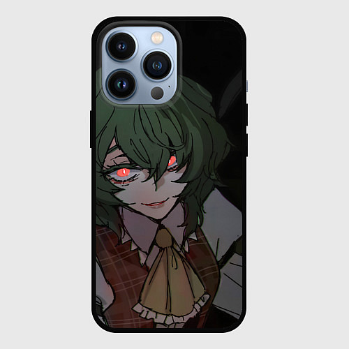 Чехол iPhone 13 Pro Touhou Project Юка Кадзами / 3D-Черный – фото 1