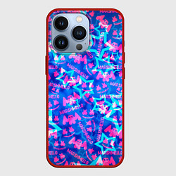 Чехол iPhone 13 Pro Marshmello comstock star