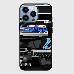 Чехол iPhone 13 Pro CS GO vulkan steel
