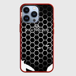 Чехол iPhone 13 Pro New world hexagon