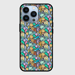 Чехол iPhone 13 Pro Животные и узоры