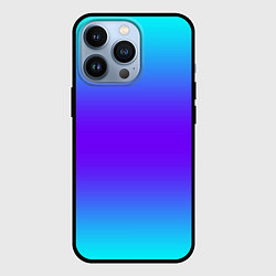 Чехол iPhone 13 Pro Неоновый градиент текстура