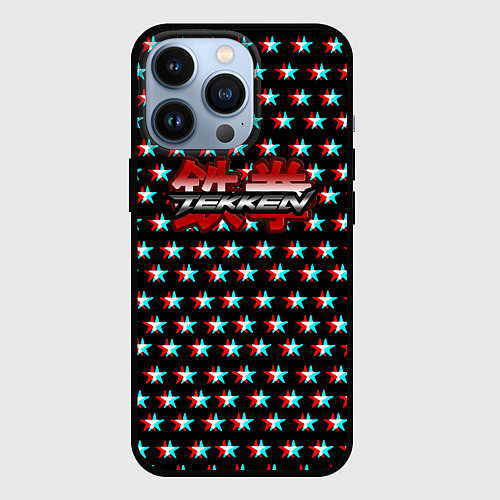 Чехол iPhone 13 Pro Tekken star / 3D-Черный – фото 1
