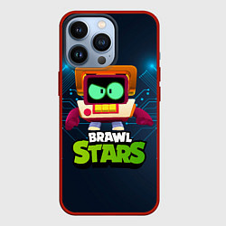 Чехол для iPhone 13 Pro Brawl start 8 bit skin old tv, цвет: 3D-красный