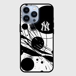 Чехол iPhone 13 Pro New York Yankees baseball team - abstraction