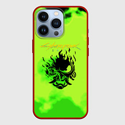 Чехол iPhone 13 Pro Cyberpunk кислотный