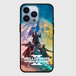 Чехол для iPhone 13 Pro Эскалация свободы Helldivers 2, цвет: 3D-черный