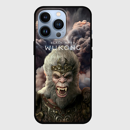 Чехол iPhone 13 Pro Sun Wukong Black myth wukong / 3D-Черный – фото 1