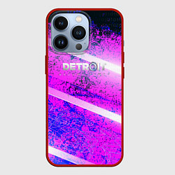 Чехол iPhone 13 Pro Detroit become human neon