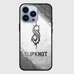 Чехол iPhone 13 Pro Slipknot - white gradient