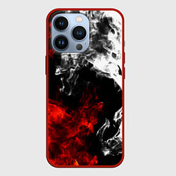 Чехол iPhone 13 Pro Битва дыма и огня