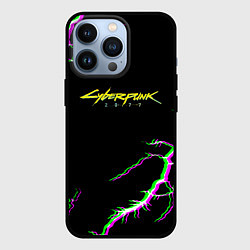 Чехол для iPhone 13 Pro Cyberpunk storm 2077, цвет: 3D-черный