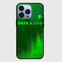 Чехол iPhone 13 Pro Date A Live - green gradient посередине