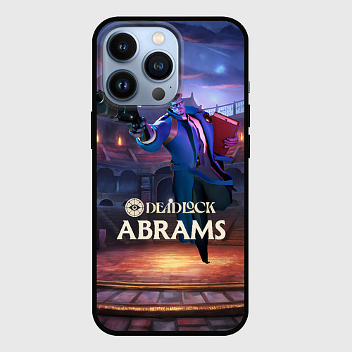 Чехол iPhone 13 Pro Abrams Deadlock / 3D-Черный – фото 1