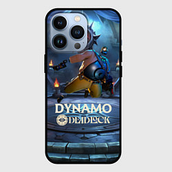 Чехол для iPhone 13 Pro Deadlock Dynamo, цвет: 3D-черный