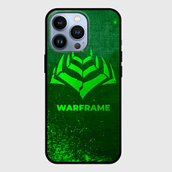 Чехол iPhone 13 Pro Warframe - green gradient