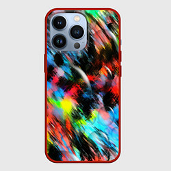 Чехол iPhone 13 Pro Цветные краски абстракция