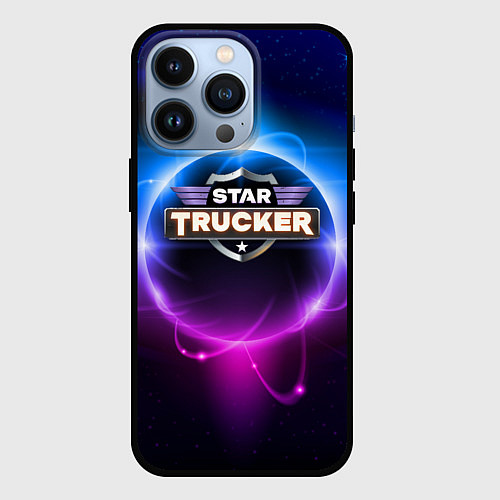 Чехол iPhone 13 Pro Star Trucker logo / 3D-Черный – фото 1