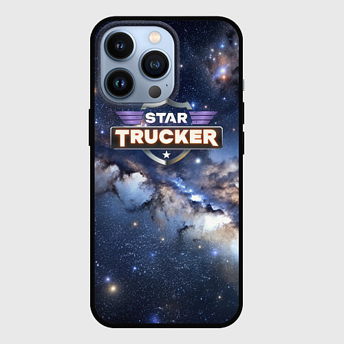 Чехол iPhone 13 Pro Logo Star Trucker / 3D-Черный – фото 1