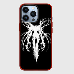 Чехол для iPhone 13 Pro Dark gothic angel, цвет: 3D-красный