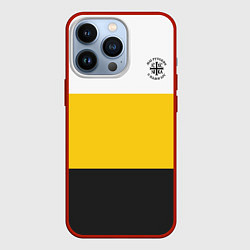 Чехол для iPhone 13 Pro Мы русские с нами Бог НИКА 2 черная патриоты, цвет: 3D-красный