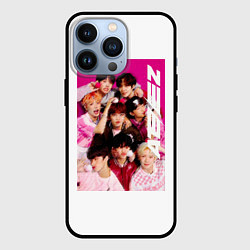 Чехол для iPhone 13 Pro Ateez группа, цвет: 3D-черный