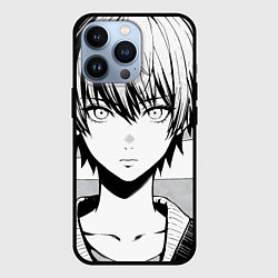 Чехол для iPhone 13 Pro A boy manga, цвет: 3D-черный