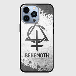 Чехол для iPhone 13 Pro Behemoth - white gradient, цвет: 3D-черный