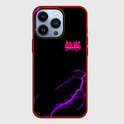 Чехол iPhone 13 Pro Tekken storm neon