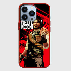 Чехол iPhone 13 Pro Red Dead Redemption 2 - Wanted