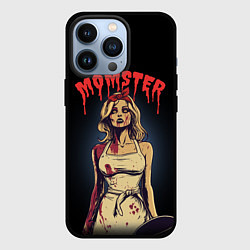 Чехол iPhone 13 Pro Momster - vampire - на хэллоуин