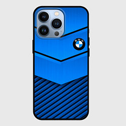 Чехол iPhone 13 Pro BMW geometry blue