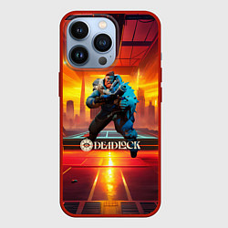 Чехол для iPhone 13 Pro Deadlock Kelvin, цвет: 3D-красный
