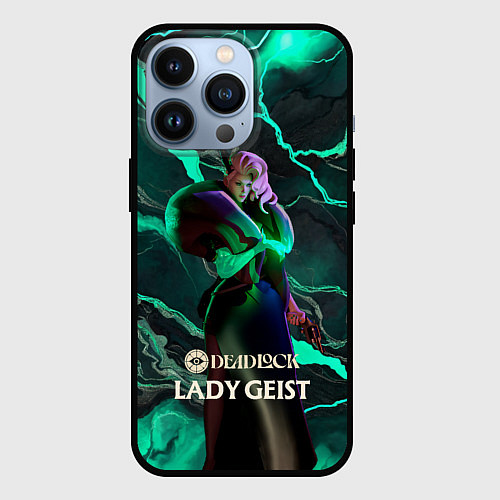 Чехол iPhone 13 Pro Lady Geist Deadlock / 3D-Черный – фото 1