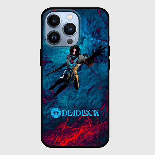 Чехол iPhone 13 Pro Аномалия Deadlock / 3D-Черный – фото 1