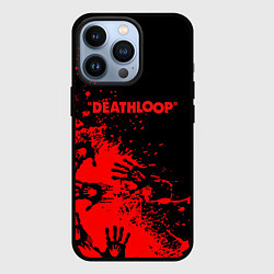 Чехол iPhone 13 Pro Deathloop руки краска