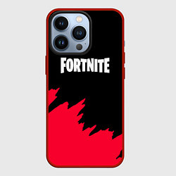 Чехол iPhone 13 Pro Fortnite розовые краски