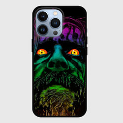 Чехол для iPhone 13 Pro Rob zombie - head, цвет: 3D-черный