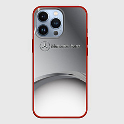 Чехол iPhone 13 Pro Mercedes benz grey