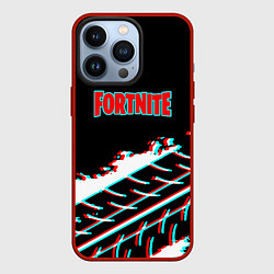 Чехол iPhone 13 Pro Fortnite краски глитч