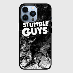 Чехол iPhone 13 Pro Stumble Guys black graphite