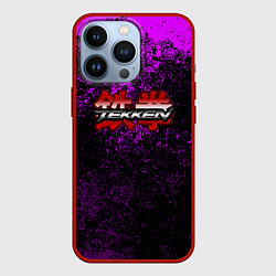 Чехол iPhone 13 Pro Tekken брызги красок