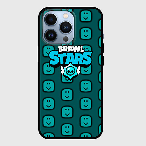 Чехол iPhone 13 Pro Brawl stars mobile / 3D-Черный – фото 1